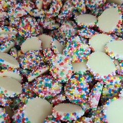 White Bud Choc Freckle / Speckle / Jewels 1KG BULK BAG SALE!!! Custom Choc