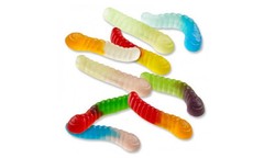 Albanese Gummy Worms Mini 12 Flavor 7.5 Oz Fat Free Gluten Free Dairy Free