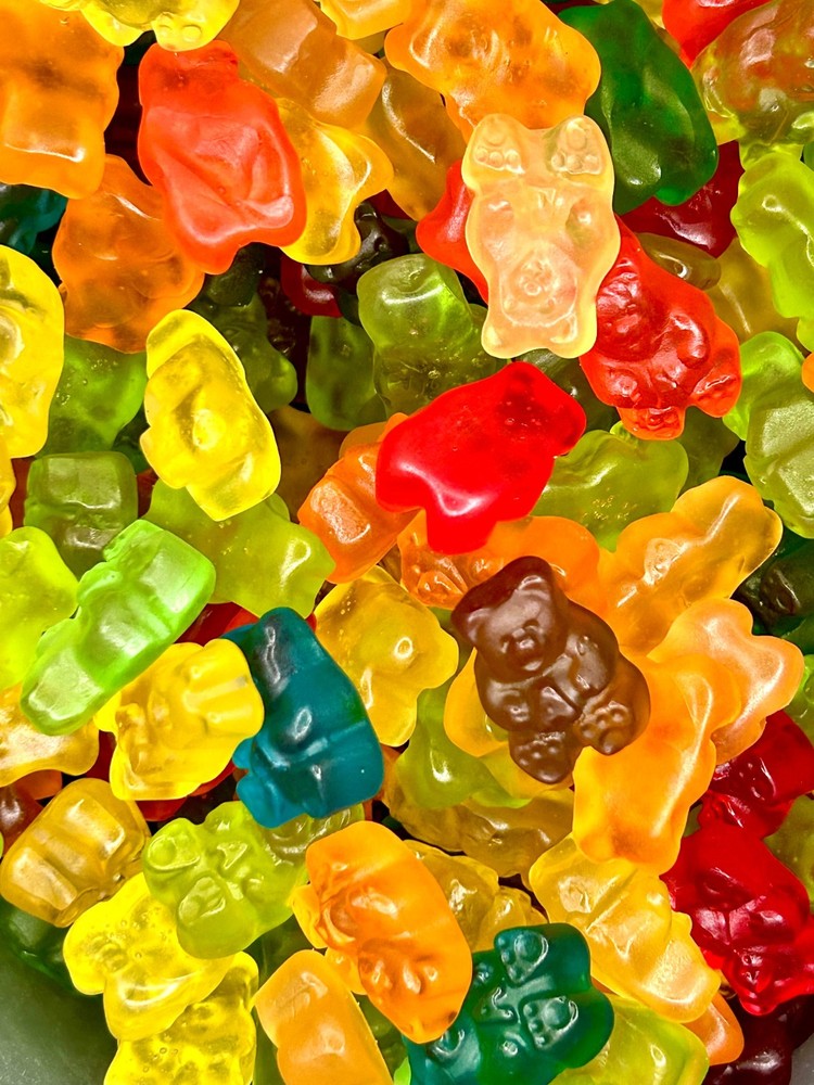 12 Flavor Gummi Bears 8oz 1LB 2LB 3LB 4LB 5LB Bag Fresh Mixed Gummy Bear Candy