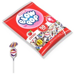Charms Blow Pop Cherry Lollipops – 50 Individually Wrapped Candy