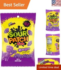 8.02 oz Grape Soft & Chewy Candy – Sweet & Sour Treats for All Occasions