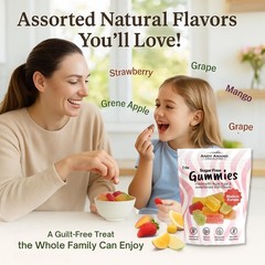 Andy Anand Sugar Free Gummies made with Agar and sweetened Stevia (7 Ounce)