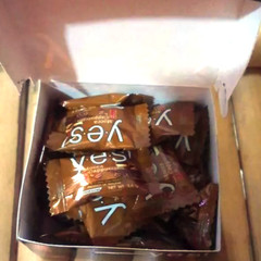 Yes! Mocca Cappucino flavor candy 79.2g/box No Color Added
