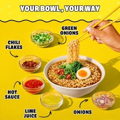 Chili Flavor Instant Ramen Noodles – 24 Pack, Quick Meals for Busy Families