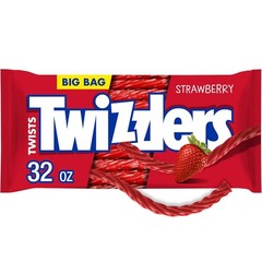 Indulge in 32oz Twists Strawberry Chewy Candy – Shareable Fun for Everyone!