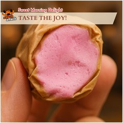 GLAZED DONUT TAFFY ~ Sweet Mornings ~ 1/2lb ~ SHIPS FREE