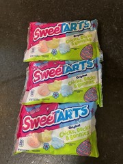 3x Sweetarts Chicks Ducks Bunnies Easter Sweet Sour Candy 10oz Bag Each (3 Pack)