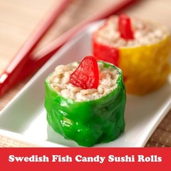 SWEDISH FISH Mini Red, White & Blue Soft & Chewy Gummy Candy, Bulk Candy, 1.8 lb