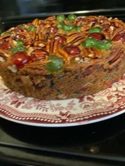 Nanny’s Homemade Moonshine Fruit Cake 2 LBS NO ARTIFICIAL FLAVORS EXT NUTS FRUIT