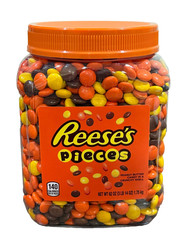 Reese’s Pieces Peanut Butter Candy 62 oz Jar Bulk Party Candy