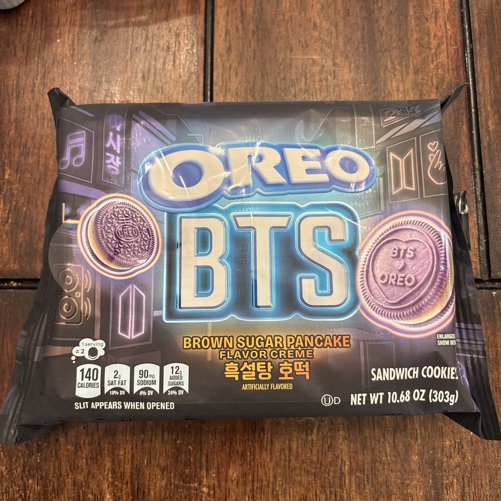Oreo BTS Brown Sugar Pancake Sandwich Cookies Limited Edition FREE SHIP 🥞