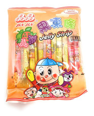 – Jelly Strip (Jelly Filled Straws in Assorted Flavors) – Net Wt. 14.1 Oz.