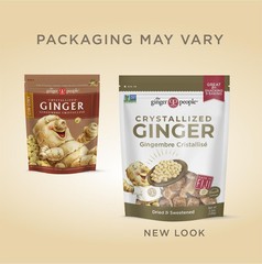 Crystallized Ginger Candy 3.5 Ounce Pack All Natural Sweet Heat Treat