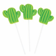 Cactus Lollipops – Candy – Party Favors – 12 Pieces