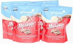 Edward Marc Chocolatier Girl Scouts Peanut Butter Trefoli Mashup 4pc Bags 5oz