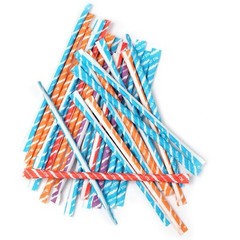 100+ PIXY SILLY STIX CANDY – SWEET & SOUR SUGAR FILLED STRAWS, ASSORTED FLAVORS