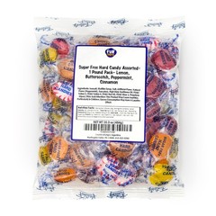 Sugar Free Candy – 1 Pound Pack – Hard 1 (Pack of 1), Orange,Lime