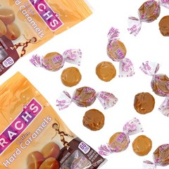Nips Hard Candy Variety Pack, 3.25 oz Bags ( ) Coffee Caramels, Butter Rum ,