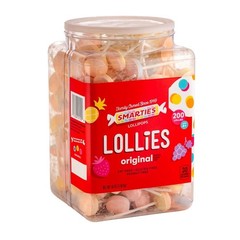 Smarties Double Lollies Gluten Free, Peanut Free, Fat Free Assorted Fruity F…