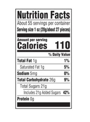 Skittles Chewy Candy Bulk Jar, Original Fruity Candy, 54 oz.
