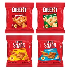 Cheez-It Cheese Crackers Baked Snack Crackers Lunch Snacks Variety Pack 42 Packs