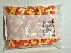 Peach Gummy Ring Candy 8oz 1LB 2LB 3LB 4LB 4.5LB Bag Fresh Peach Candy