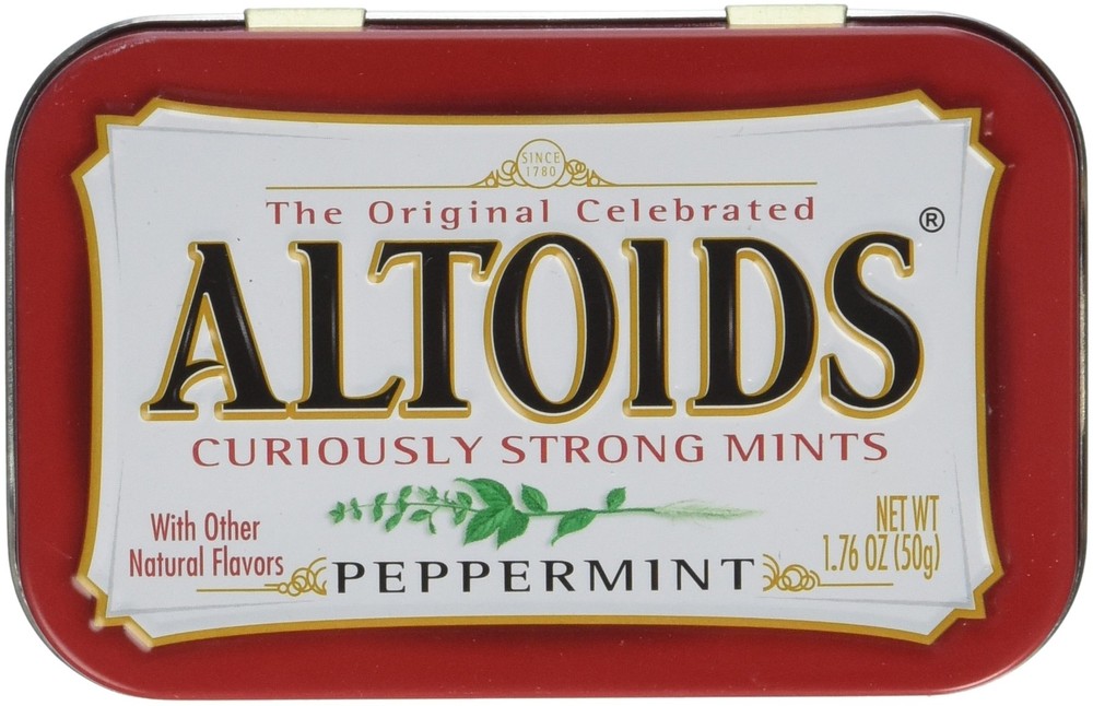 Altoids Peppermint Mints – 1.76 Ounce (Pack of 6)