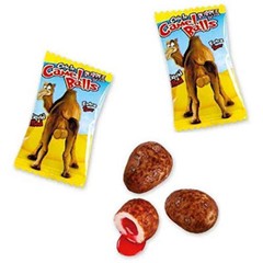 Fini Camel Balls Bubble Gum Balls – 24-Pack – Extra Sour – Liquid Filled