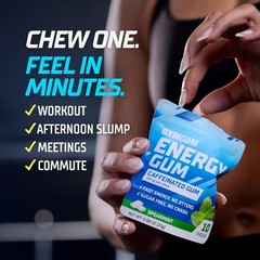 Energy Caffeine Gum 120ct | Sugar-Free Keto Gum