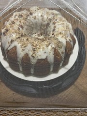 Carrot Pecan Pound Cake