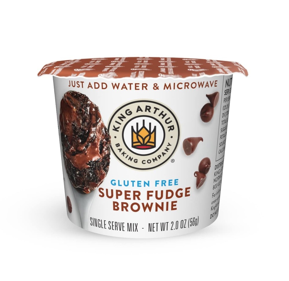 Gluten-Free Fudge Brownie Mix, Non-GMO, Kosher, Single Serve (Pack of 12)
