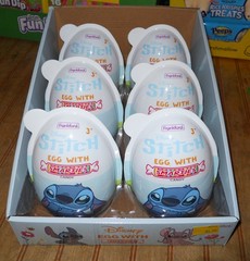(6) Disney STITCH Collectible 6″ Eggs with Smarties Candy – Brand New!
