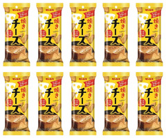 Japan Biscuit Cracker Ginbis Yaki Cheese 38g × 10 bags