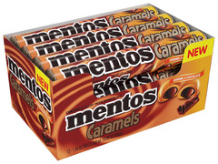 CANDY ROLL, CARAMEL & CHOCOLATE, NON MELTING, 1.34 Ounce (Pack of 12)