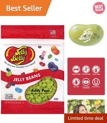 Freshly Made Jelly Beans – 1 Pound Juicy Pear, Resealable & OU Kosher Certified