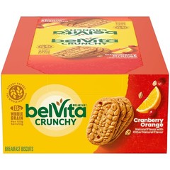 Belvita Cranberry Orange Breakfast Biscuits, 8 Packs