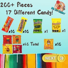 Sweet & Spicy Mexican Candy Assortment – 200+ Pieces
