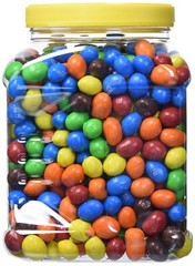 M&M’S Candies, Peanut Chocolate, 62 Ounce Jar peanut