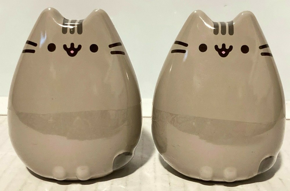 Pusheen Sweets Strawberry Candy Container 1.5oz LOT OF 2 NEW Boston America