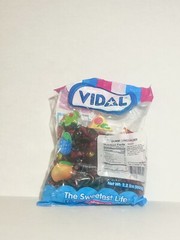 Vidal Gummy Shaped Dinosaurs Bulk Gummy Candy 2.2 Lb Bag Fresh