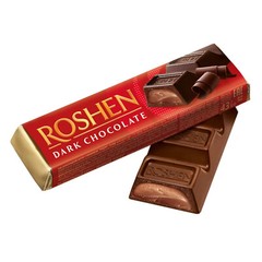 Roshen Chocolate Bars 5x 43g Batonchik батончик Dark Milk White Caramel Coconut