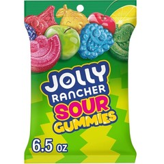 JOLLY RANCHER Sour Gummies Assorted Fruit Candy Bag 6.5 oz – Fresh Sealed.