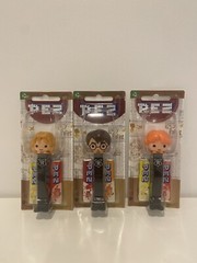3 x Pez Candy Dispensers – Harry Potter Ron Weasley & Hermione Granger 17g J2