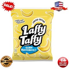 Laffy Taffy Mini Bar Bag, Banana, Chewy 3.5 Ounce (Pack of 1), Yellow