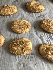 Keto Italian Sesame Cookies * Keto Biscotti Regina * Keto Reginelle Cookies