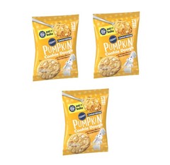 3 Pack Pillsbury Pumpkin Cookie Dough Cream Cheese Chunks Limited Edition 14 Oz