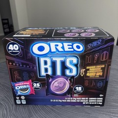 BTS Brown Sugar Pancake & OREO Double Stuf Cookies Variety Pack 1.02 oz 40 pk