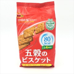 Bourbon Gokoku Biscuits 4.93oz/140g(8pc)北日本五穀餅