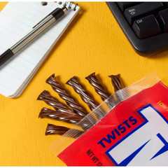 TWIZZLERS Twists, Chocolate Flavor (12-Ounce Bag)