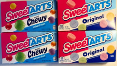 SweeTARTS Movie Theater Candy Bundle, 4 Boxes – Over 1 LB Original & Mini Chewy